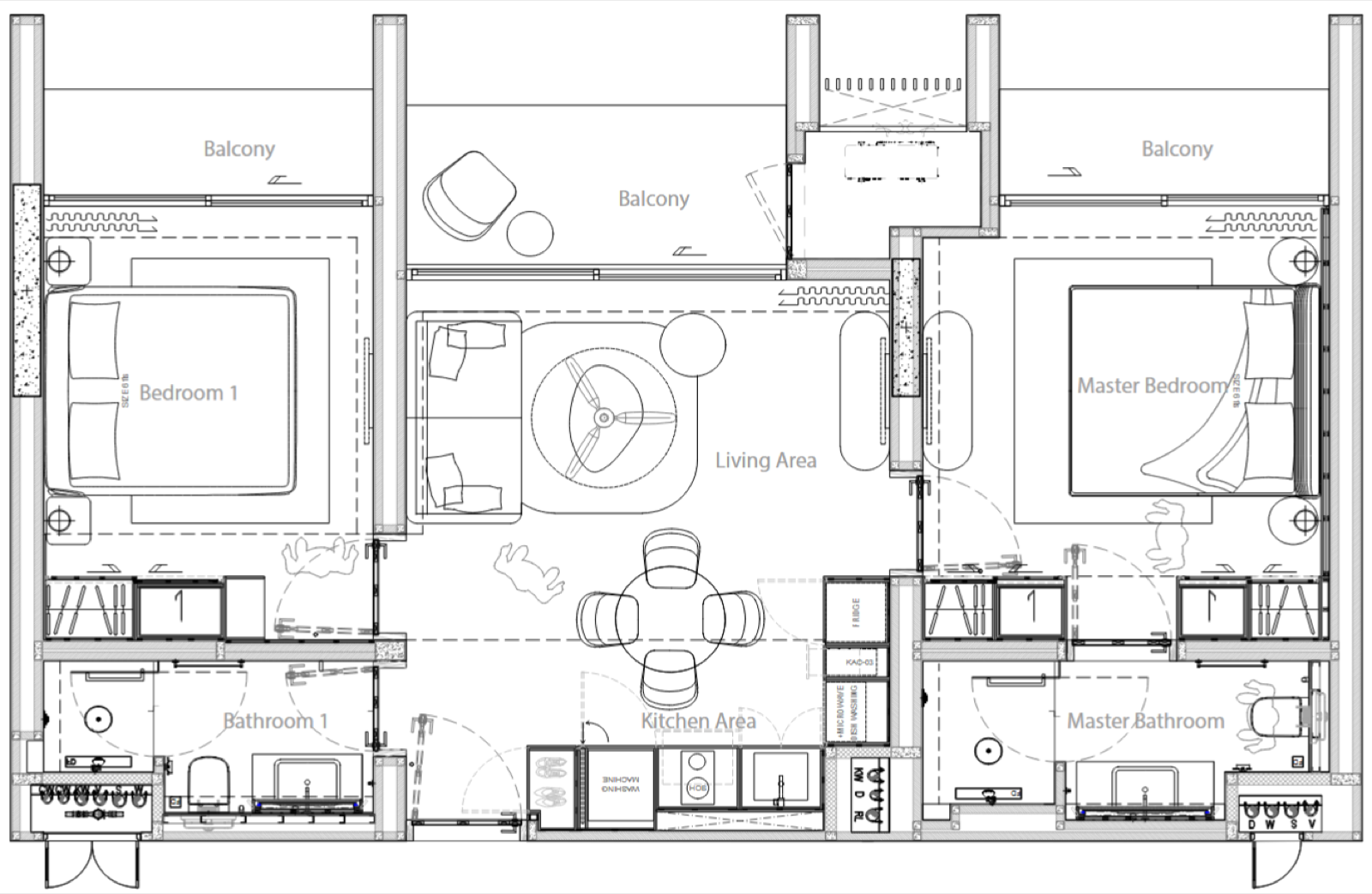 2 BR