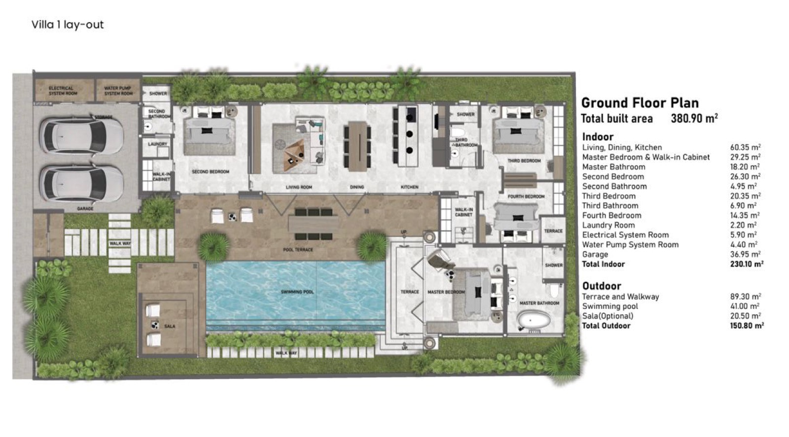 Villa 1